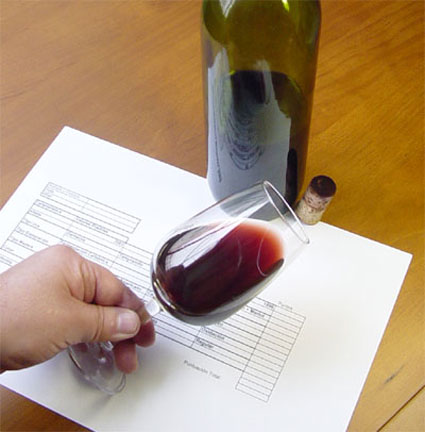 Cata de vino